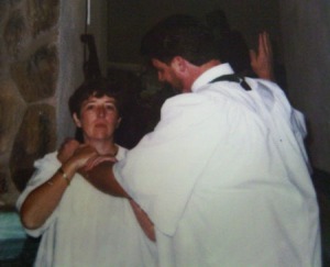 Following in Believer's Baptism on 11.05.1995 at College Park Baptist Church in Las Vegas, NV. Pastor Bob Williams <><